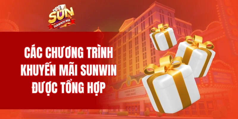 Các chương trình khuyến mãi SUNWIN được tổng hợp